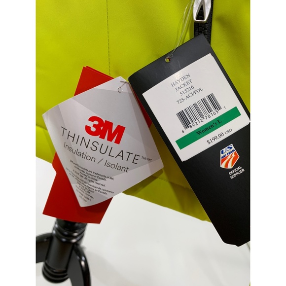 Spyder Women's Insulated Hooded Ski Hayden Jacket - Picture 6 of 8